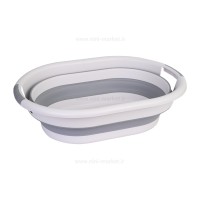 وان حمام کودک آکاردئونی رنگ طوسی هوبی لایف