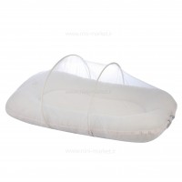 تشک پشه بند بزرگ پارچه موسلین رنگ کرم  ایسیزisiz