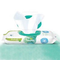 دستمال مرطوب 99 درصد آب 48 عددی جدید پمپرز  Pampers