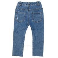 شلوار جین اسپرت مدل اسکینی رنگ آبی روشن