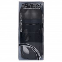 شیشه شیر 260 میل پیرکس کاور دار رنگ مشکی Twistshake