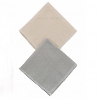 دستمال دست و صورت موسلين دو رو 7 عددي رنگ سبز ايسيز Isiz