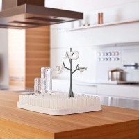 استند خشک کن شیشه شیر مدل چمن رنگ سبز بون Boon