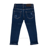 شلوار جين اسپرت زاپ دار رنگ سرمه اي زارا بیبی Zara Baby