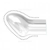 پستانک تکی 0 - 6 ماه ارتودونسی شب تاب طرح خرگوش سفید سواوینکس  Suavinex (بدون جعبه)