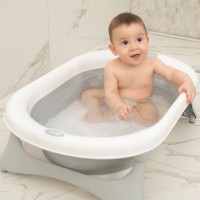 وان حمام آکاردئونی مدل گوزن رنگ طوسی کیکابو kikkaboo