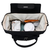 ساک لوازم کوله ای مدل براوو خاویاری رنگ مشکی Qz