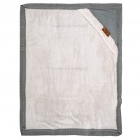 پتو بافت کلاه دار طرح ماشین رنگ طوسی لیزا lisa