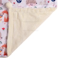 پتو دورپیچ مخمل طرح روباه برند کارترز Carters