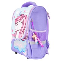 کوله پشتی بچه گانه آویز دار طرح تک شاخ رنگ بنفش برند خارجی