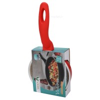 تابه چدن گرانیت گرد سایز 12 رنگ قرمز عروس