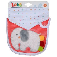 پیشبند دو تیکه طرح فیل رنگ صورتی لبه Lebe