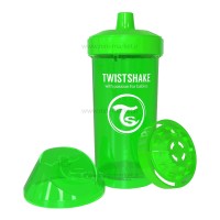 لیوان آبمیوه خوری 360 میل سبز تویست شیک Twistshake