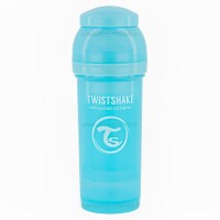 شیشه شیر آنتی کولیک 260 میل پاستل آبی تویست شیک Twistshake