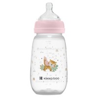 شیشه شیر آنتیکولیک 310 میل طرح ببر رنگ صورتی کیکابو Kikkaboo