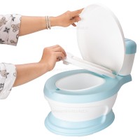 لگن آموزشی طرح توالت فرنگی رنگ آبی بیبی هود Baby Hood