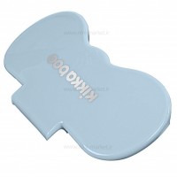 خرید ظرف غذا چسبان و قاشق کیکابو Kikkaboo رنگ آبی