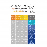 بلوز شلوار دخترانه طرح خرگوش بالرین رنگ کرم قهوه ای پاپو Papo