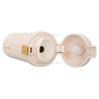 فلاسک آب 450 ميل رنگ کرم زرد Gude