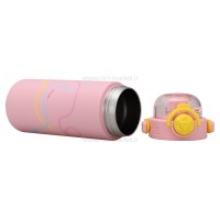 فلاسک رنگ صورتی 600 میل Yes Water